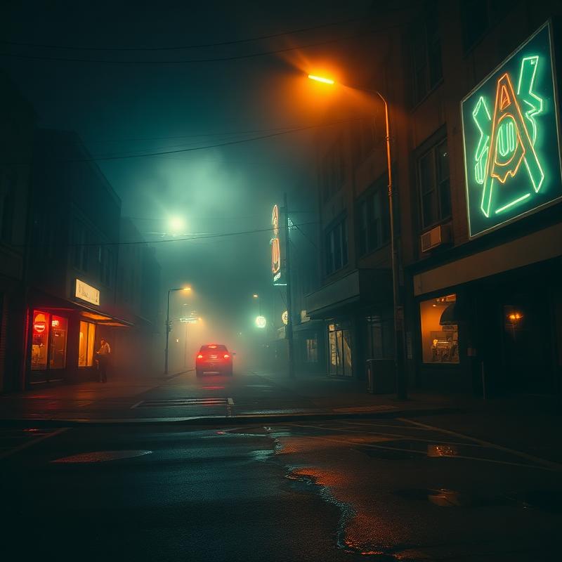 Night-street image shown as an illustrative editor source